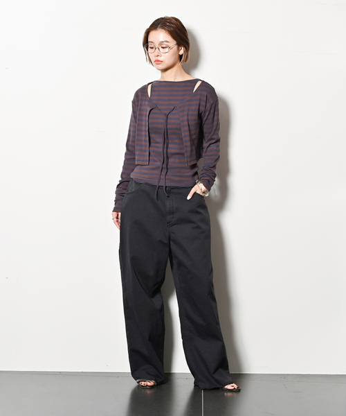 tシャツ MILLER 別注 TWIN SET：カットソー レディース Robert P. Miller tシャツ MILLER 別注 TWIN SET：カットソー