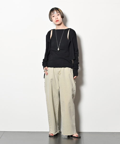 tシャツ MILLER 別注 TWIN SET：カットソー レディース Robert P. Miller tシャツ MILLER 別注 TWIN SET：カットソー