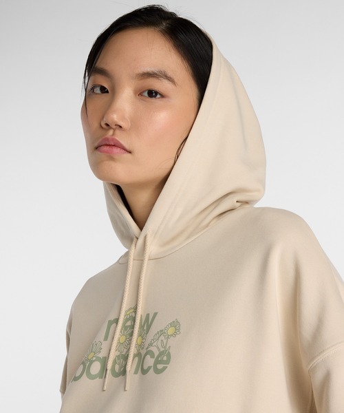 New Balance（ニューバランス） パーカー Flower フーディ レディース