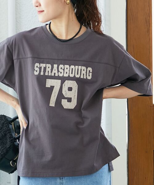 tシャツ ナンバリングハーフスリーブTシャツ レディース