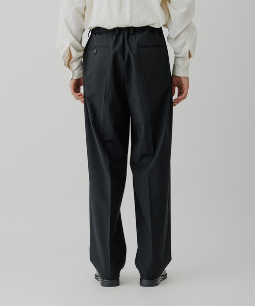 アダムエロペ（ADAM ET ROPE’）/【DELEGANT】ルームスラックス / セットアップ対応 ADAM ET ROPE'（アダムエロペ） スラックス ワイドテーパード ルーム