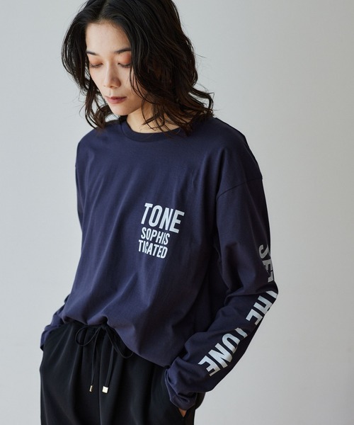 tシャツ BARNYARDSTORM /  TONEロゴロンT / 吸水速乾・マシンウォッシャブル レディース