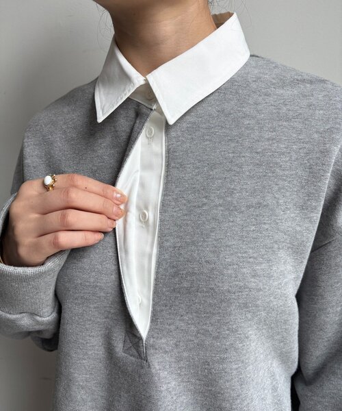 DouDou（ドゥドゥ） tシャツ 「インフルエンサー OKOCHI企画」シャツ襟