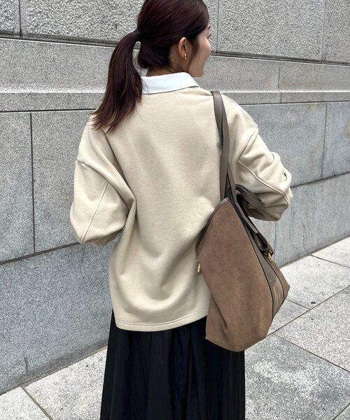 DouDou tシャツ 「インフルエンサー OKOCHI企画」シャツ襟ラガー