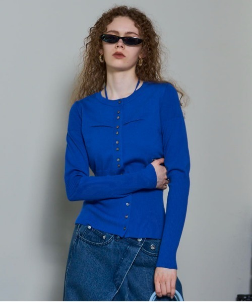 カーディガン 「25AW PRE-ORDER」Cashmere Blend Multiway Cardigan Bustier Set Knit To