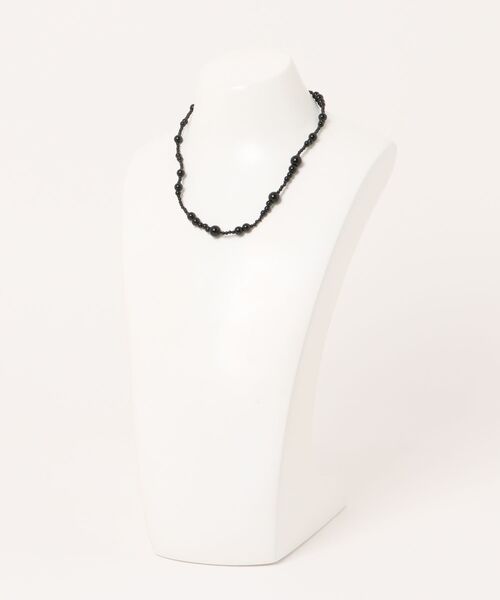 emesuelee ネックレス silver925 onyx necklace シルバー925 オニキス