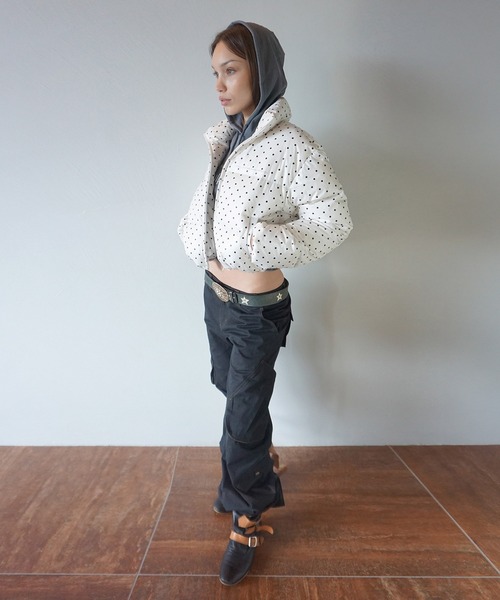 SCULPTOR（スカルプター） ダウンコート ダウンジャケット Polka