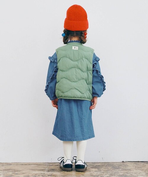 p.premier ワンピース 「リンク/ジュニア対応」フリルブラウス