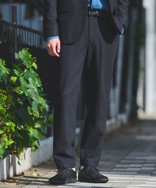 パンツ ウォッシャブル ホームスパン ナロー ユーティリティパンツ S1 -ストレッチ- メンズ | green label relaxing | 08