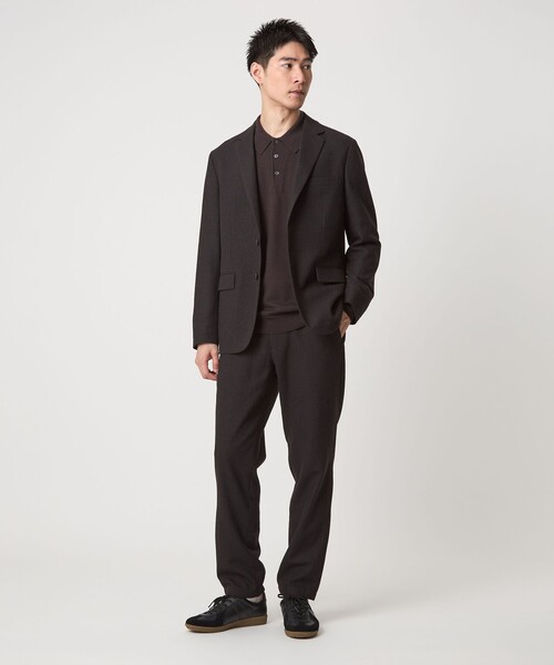 パンツ ウォッシャブル ホームスパン ナロー ユーティリティパンツ S1 -ストレッチ- メンズ | green label relaxing | 15
