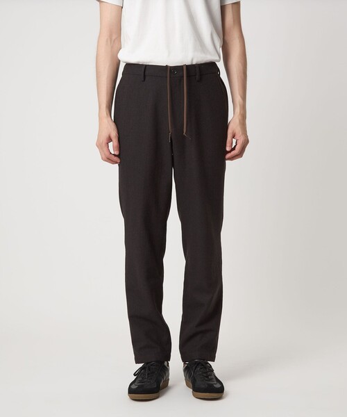 パンツ ウォッシャブル ホームスパン ナロー ユーティリティパンツ S1 -ストレッチ- メンズ | green label relaxing | 21