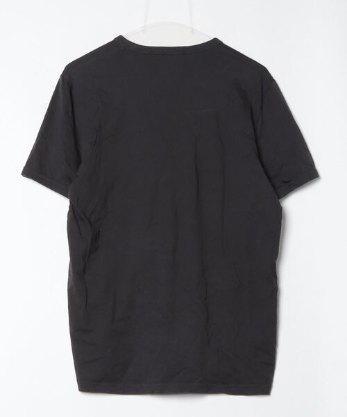 「FRED PERRY」 半袖Tシャツ M ダークグレー レディース_画像2