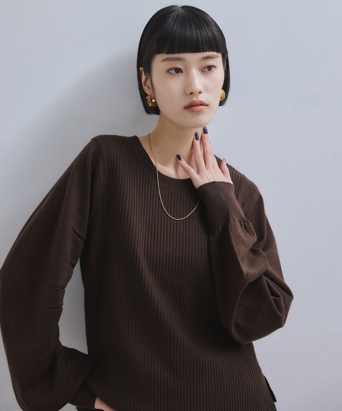 ADAM ET ROPE'（アダムエロペ） ニット セーター 「WEB限定