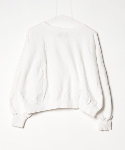 Stussy ホワイト スウェット STUSSY 「STUSSY」 スウェットカットソー S ホワイト レディース