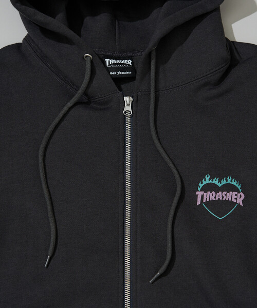 THRASHER(スラッシャー) パーカー 別注 HEART LOGO ZIP PARKA(限定 THRASHER(スラッシャー) パーカー 別注 HEART LOGO ZIP PARKA(限定