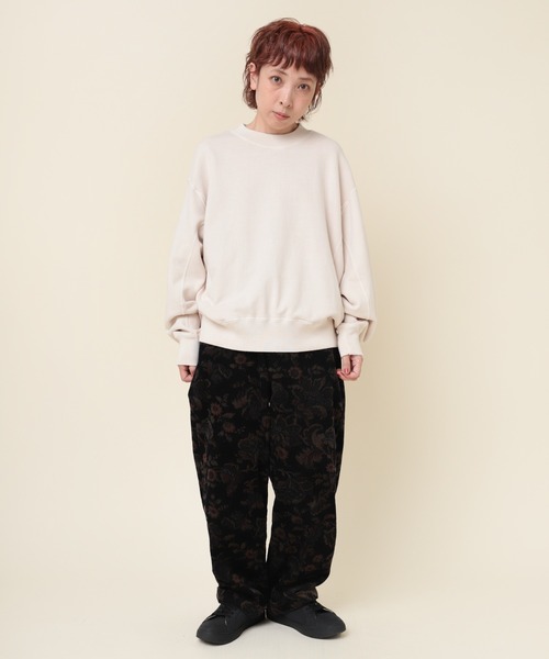 「RNA-N」 スウェットカットソー MEDIUM オフホワイト レディース_画像4