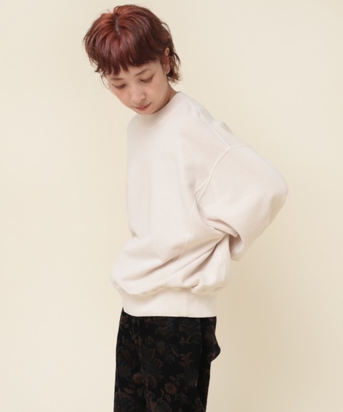 「RNA-N」 スウェットカットソー MEDIUM オフホワイト レディース_画像8