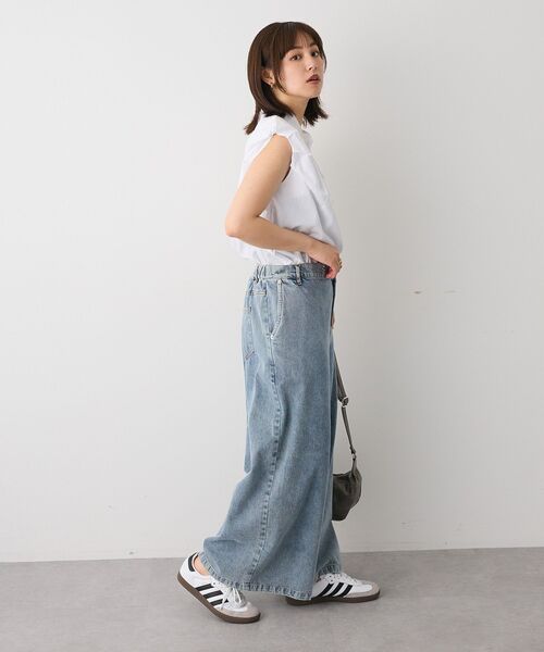 「CRAFT STANDARD BOUTIQUE」 ノースリーブシャツ FREE ブルー系その他6 レディース_画像7