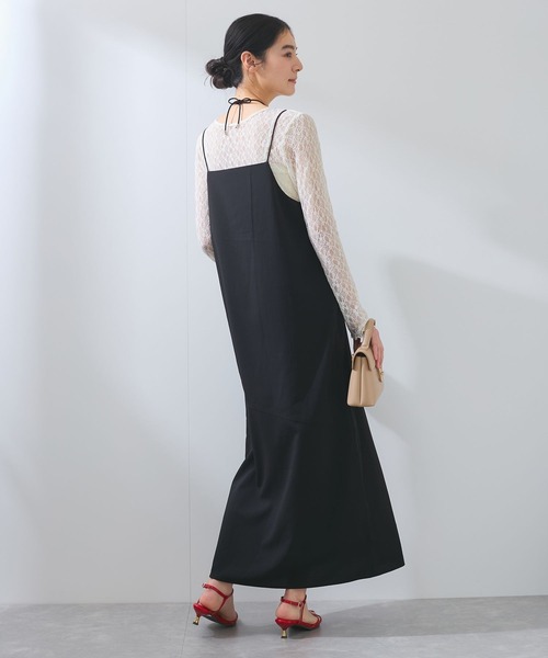 VIS（ビス） キャミソールワンピース FREE ブラック レディース