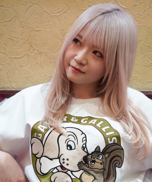 「GALFY」 半袖Tシャツ L ホワイト メンズ_画像8