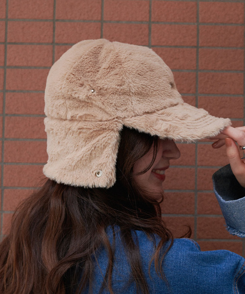 HATMIKKE（ハットミッケ） 帽子 ハット EDWINイヤーフラップキャップ