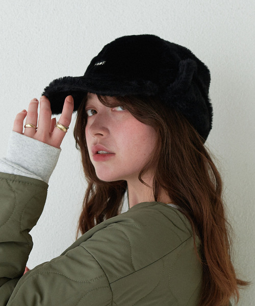 HATMIKKE（ハットミッケ） 帽子 ハット EDWINイヤーフラップキャップ
