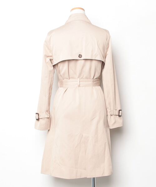 「index」 トレンチコート 36 ベージュ レディース_画像2
