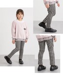 パンツ 「2枚組」裏シャギー スキニーパンツ ...の詳細画像3