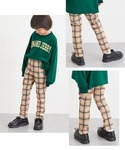 パンツ 「2枚組」裏シャギー スキニーパンツ ...の詳細画像4