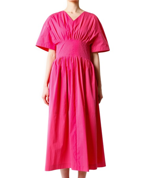 「LE CIEL BLEU」 半袖ワンピース 36 ライトグリーン レディース_画像4