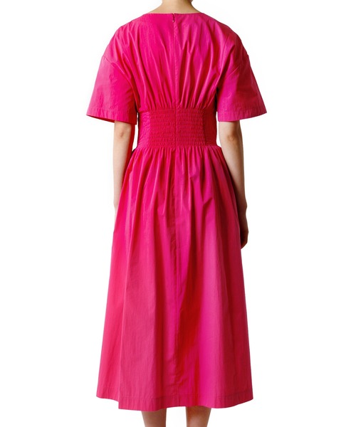 「LE CIEL BLEU」 半袖ワンピース 36 ライトグリーン レディース_画像5