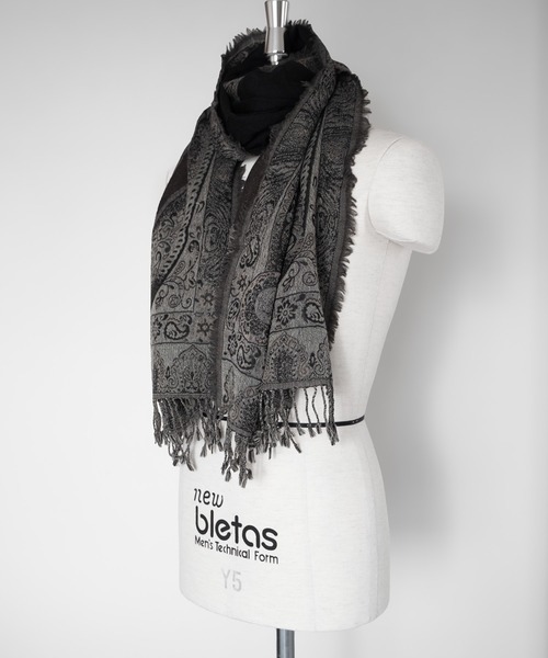 DRAKE'S（ドレイクス） ストール マフラー 「別注」「Drake's」ホース