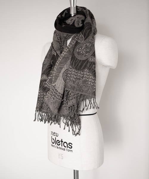 SENTI（センティ） ストール マフラー PAISLEY CUT-JQ STOLE