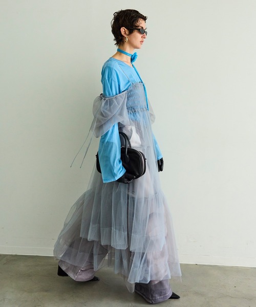MAISON SPECIAL（メゾンスペシャル） ワンピース 2-way Tulle Volume