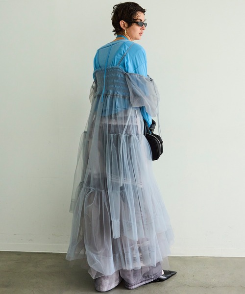 MAISON SPECIAL（メゾンスペシャル） ワンピース 2-way Tulle Volume