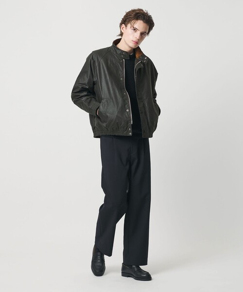 ブルゾン アウター 「Barbour」トランスポート ブルゾン メンズの画像