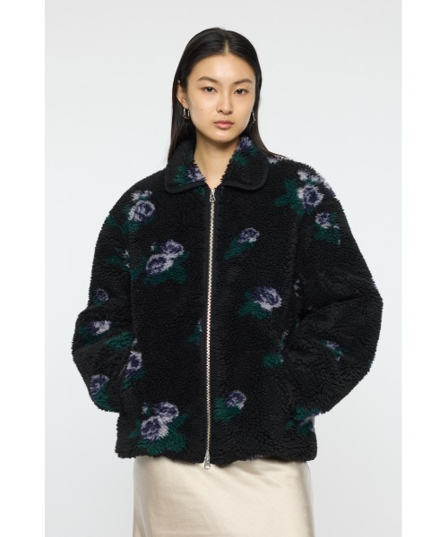 MOUSSY（マウジー） コート アウター 「26年SS新作」BOA FLEECE FLORAL