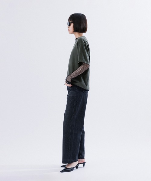 「M TO R」 半袖Tシャツ L ピンク系その他2 レディース_画像8