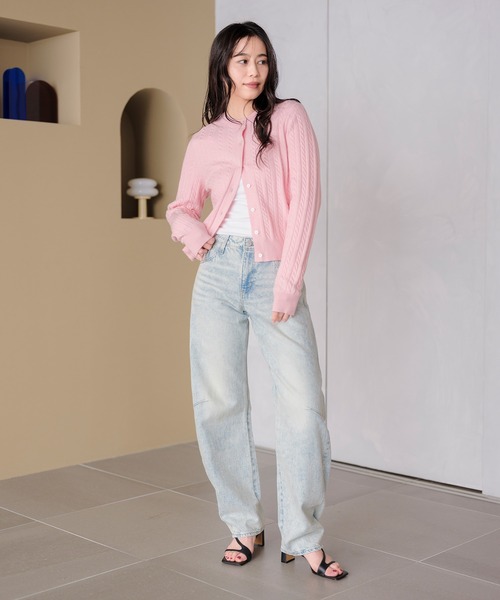 ワイドパンツ ジーンズ デニム デニムパンツ Levi's/リーバイス BAGGY DAD バレルジーンズ レディースの画像