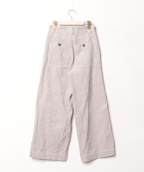 「BED&BREAKFAST」 コーデュロイパンツ SMALL グレー レディース_画像2