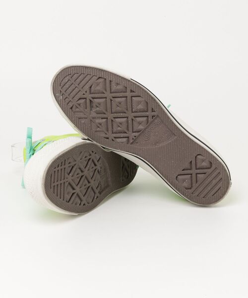 「CONVERSE」 ハイカットスニーカー 25cm グリーン レディース_画像3