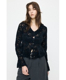 MOUSSY（マウジー） ブラウス シャツ FRILL LACE ブラウス レディース 
