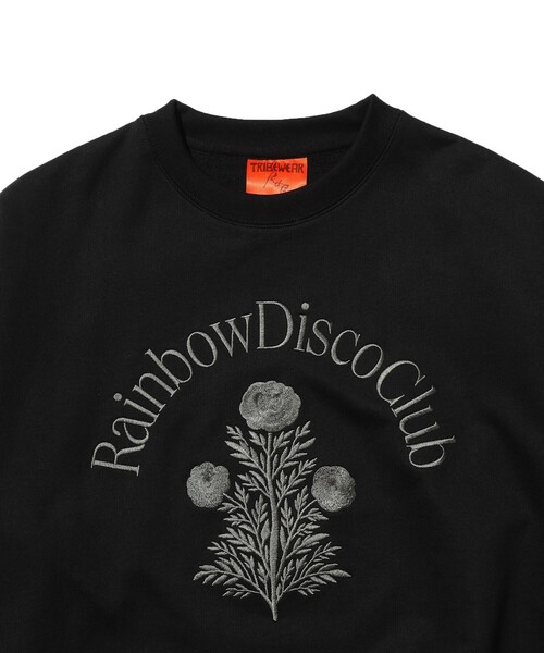 BEAMS T（ビームスT） トレーナー スウェット Rainbow Disco Club 