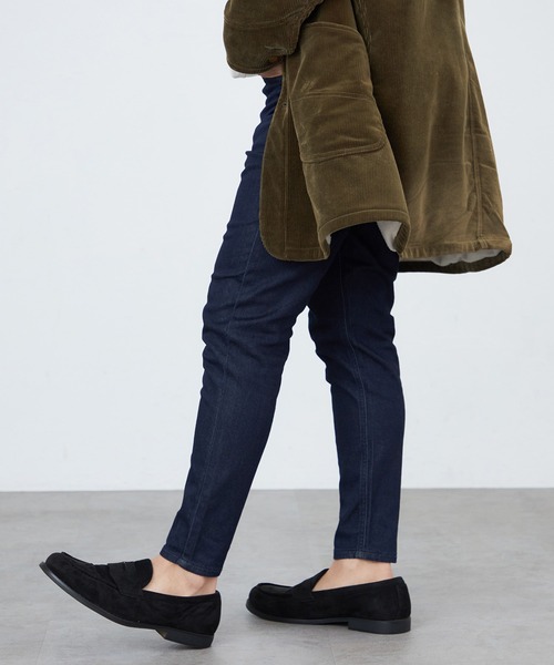 Lee（リー） スキニーデニムパンツ X-SMALL ダークインディゴブルー 