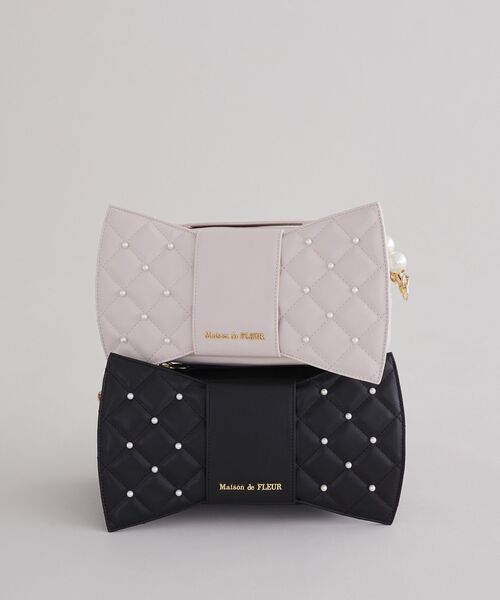 「Maison de FLEUR」 2WAYバッグ FREE ピンク レディースの画像