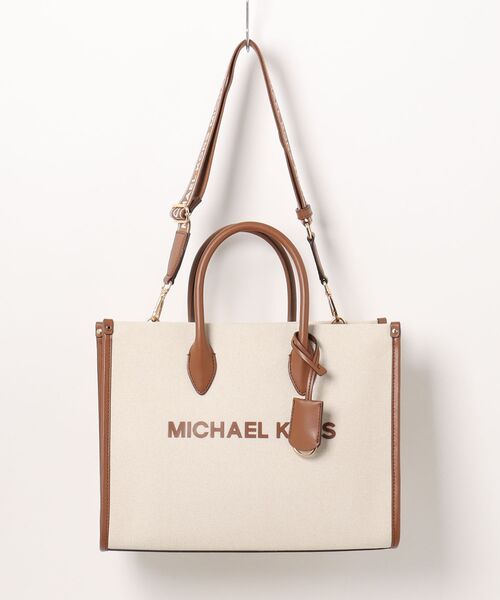未使用 マイケルコース トートバッグ 2way タグ付き MICHAEL KORS（マイケルコース） 2WAYバッグ FREE ブラウン レディース