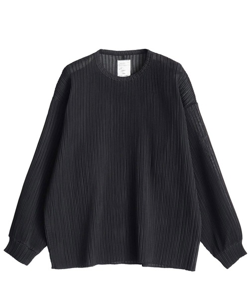 SHAREEF（シャリーフ） tシャツ PLEATS L/S PULLOVER メンズ