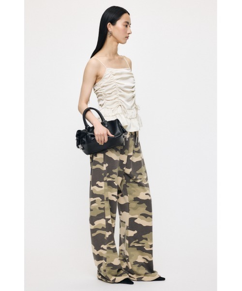 moussy CURVE LINE SWEATパンツ　迷彩 MOUSSY（マウジー） スウェットパンツ ジャージ 「セットアップ対応