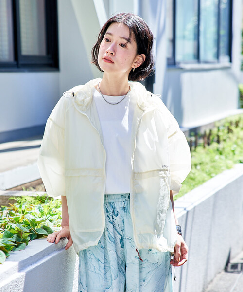 ジャケット・アウター rikotokyo Shirring sleeve blouson Sport-Tek JST63 Colorblock Raglan Anorak Jacket - Black/White
