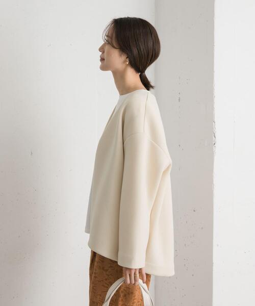 「URBAN RESEARCH DOORS」 ノーカラージャケット MEDIUM ベージュ系その他 レディース_画像7